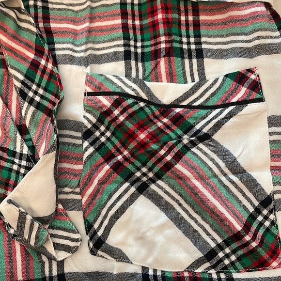 3 for $25!‎ NWT Plaid Wrap Robe, size small - Picture 4 of 5